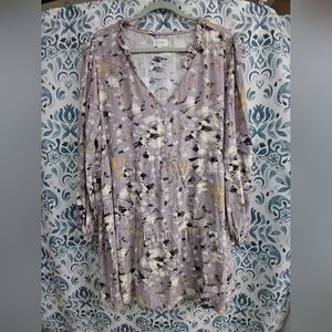 True Craft Floral Tiered Dress